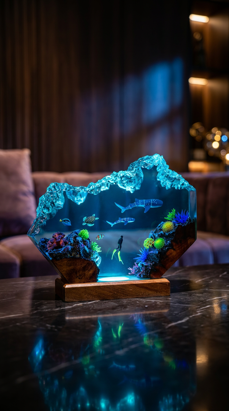 Aquialith - Ocean Series Lamp
