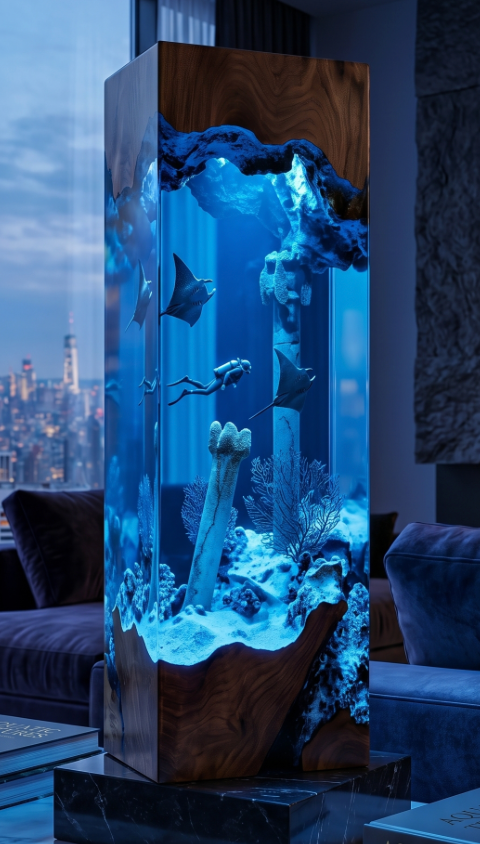 Aqualith™ Deep Blue Portal